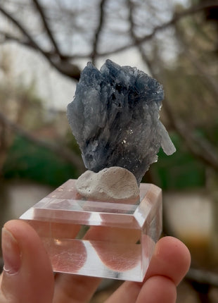 Blue Barite - From Cavnic mine, Romania