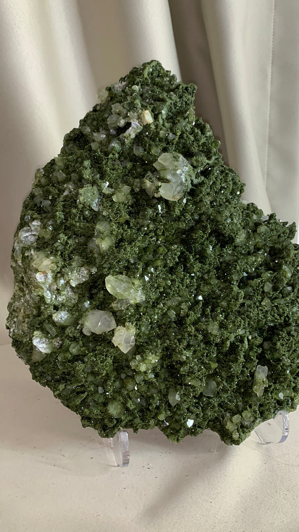 Incredible Forest Epidote with Quartz - 6.8 kgs 🌲🌲🌲