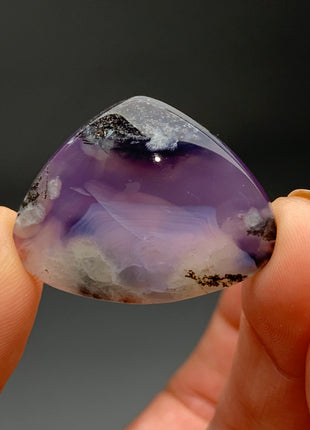 New Arrival ! Purple Moss Chalcedony