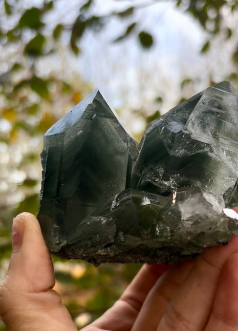 Himalayan Green Phantom Quartz