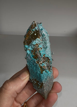 New ! Blue Chrysocolla with Quartz
