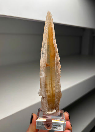 Icy Golden Selenite from Spain