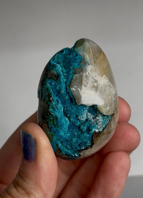 Blue Chrysocolla Geode PM1533