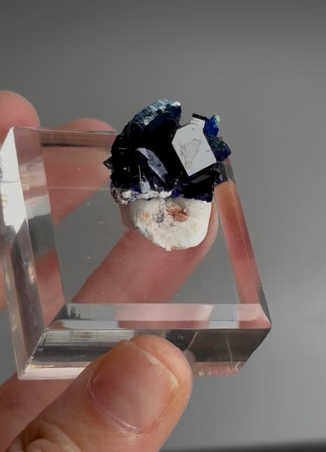 Blue Azurite from Milpillas, Mexico