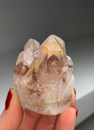 Sunset Hyaline Quartz with Great Phantoms # PM0206