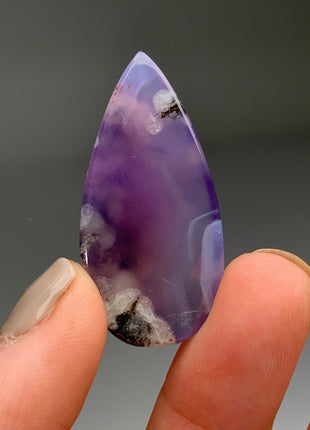 New Arrival ! Purple Moss Chalcedony