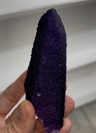 Purple Fluorite Coated Quartz