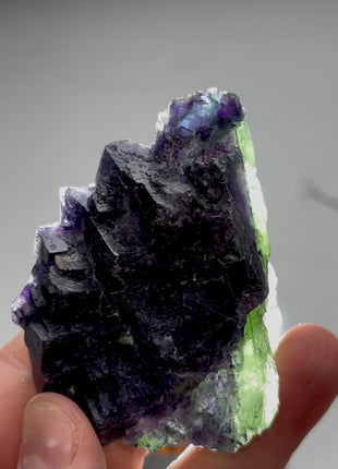 Green and Blue-Purple Secondary Fluorite PM0442