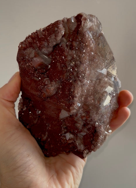 New arrival ! Red Chocolate Calcite