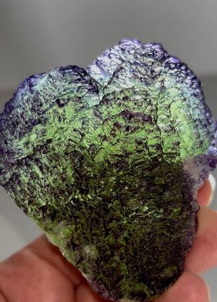 Elestial Green and Purple Fluorite PM1151