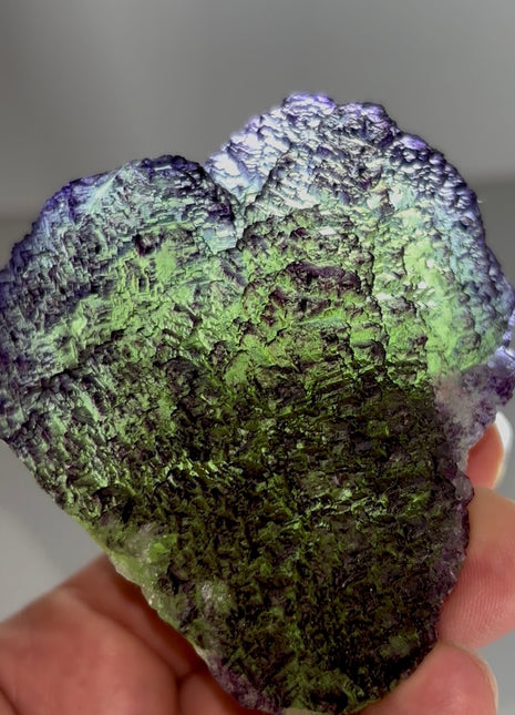 Elestial Green and Purple Fluorite PM1151