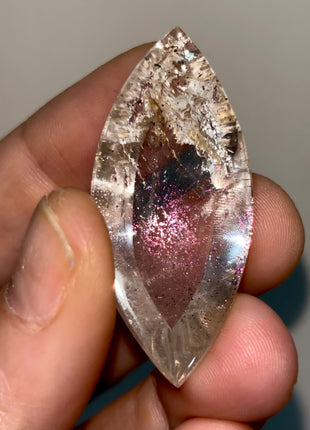 Firey Pink 💖 Covellite in Quartz