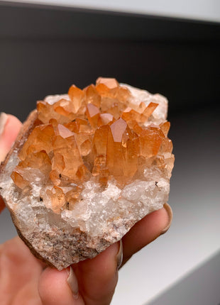 Gemmy Orange Quartz from Saxrönningen, Sweden 🇸🇪