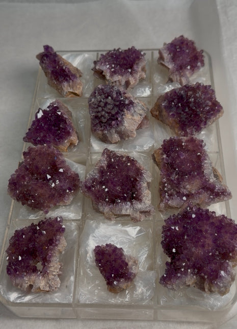 12 Pieces ! High Grade Amethyst Lot From Alacam Mine