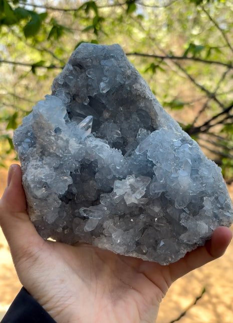 Blue Celestite from Madagascar