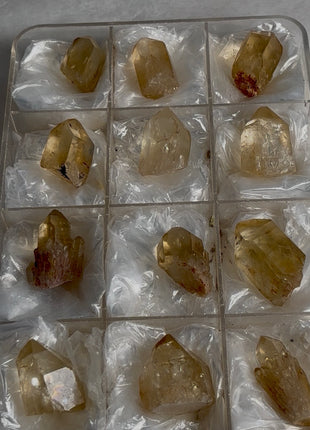 12 Pieces ! Kundalini Citrine Lot from Congo