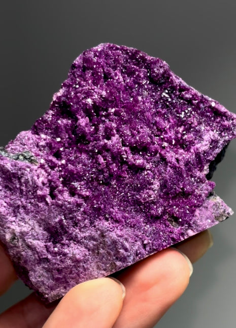 Purple Red Kammererite Specimen