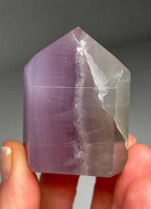 Pastel Colors ! Lavender Green Yttrium Fluorite Tower