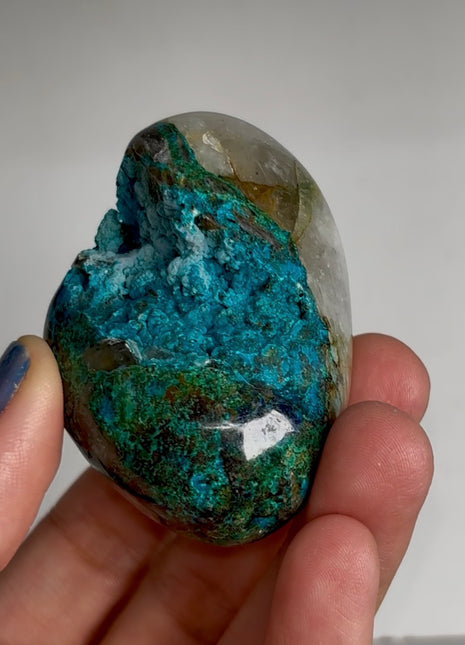 Blue Chrysocolla Geode PM1534
