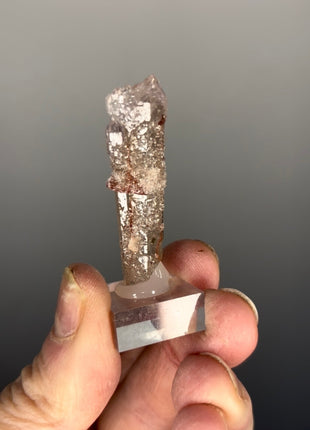 Rare ! Smoky Quartz Amethyst Scepter