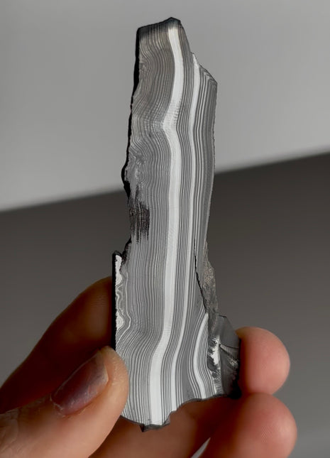 Rare Psilomelane Slab from Silver Crown mine