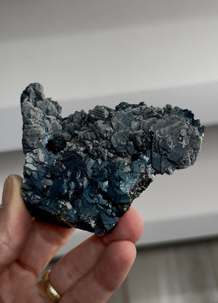Metallic Blue Sphalerite Specimen