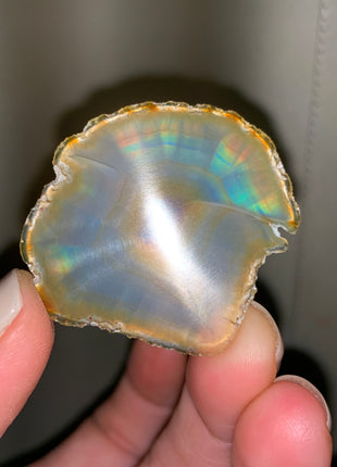 Rare Iris Agate with Rainbows