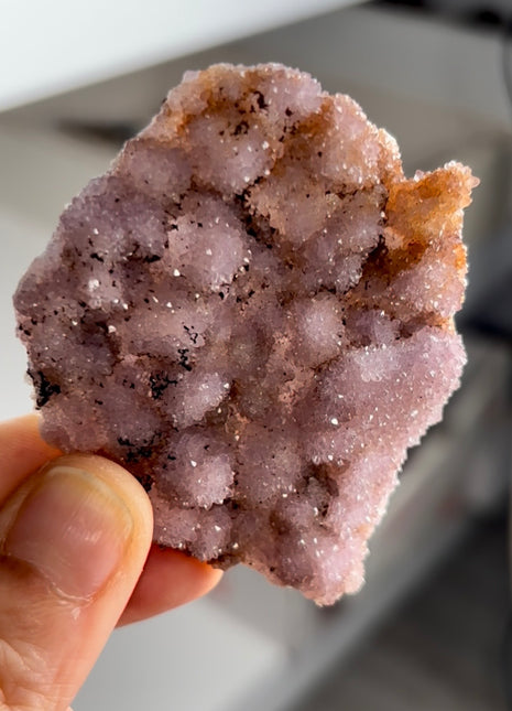 Pink Amethyst after Calcite from Alacam mine PM0759