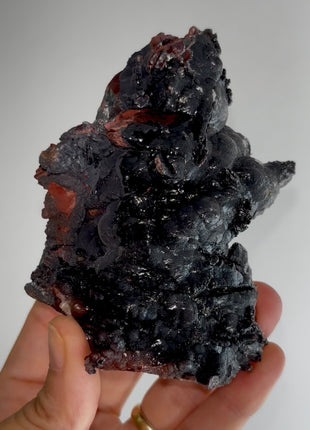 Lustrous ! Black Hematite Specimen PM1088