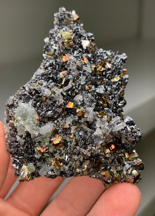 Very High Grade Pyrite, Sphalerite with Quartz