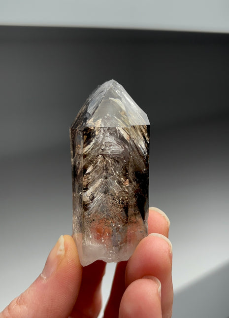 Enhydro Smoky Quartz - From Brandberg, Namibia