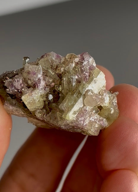 Vesuvianite from Jeffrey mine, Canada