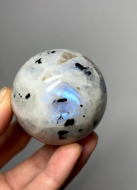 Rainbow Moonstone Sphere 🌈