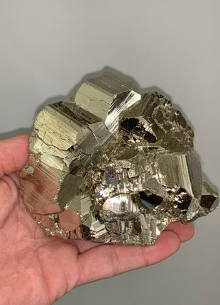 Incredible Pyrite - 593 Grams ! From Huanzala, Peru