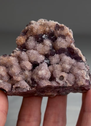 Unusual ! Amethyst with Pink Quartz - From Alacam Mine