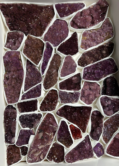 38 Piece Lot ! Amethyst - From Alacam Amethyst Mine - C Grade