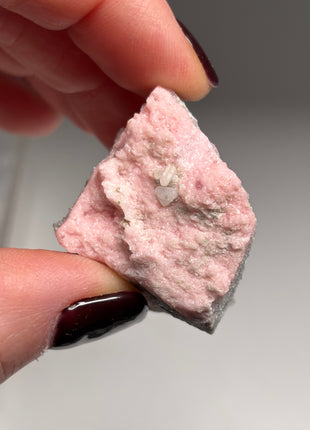 12 Pieces ! Pink Rhodocrosite with Quartz Lot