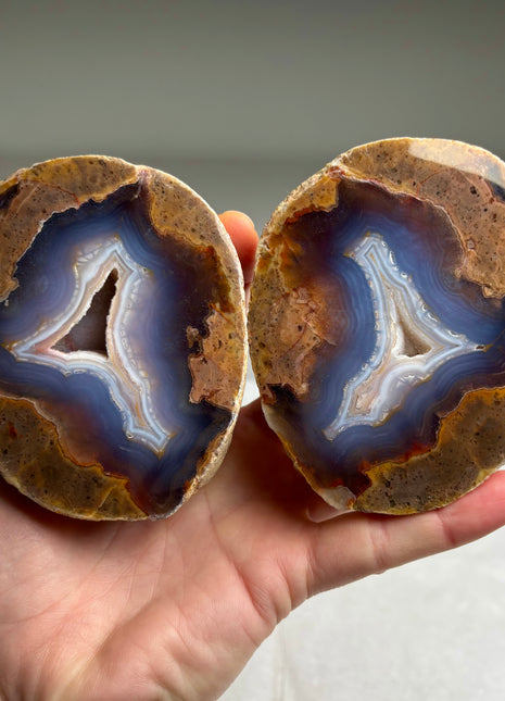 Amazing ! Sumatra Agate Pair