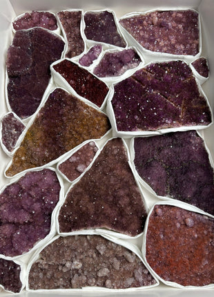 18 Piece Lot ! Amethyst - From Alacam Amethyst Mine - C Grade