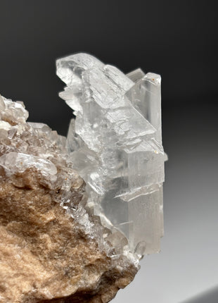 Selenite Crystals on Matrix - From Mexico PM0255