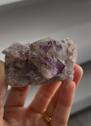 New ! Two Generation Fluorite Specimen PM1265