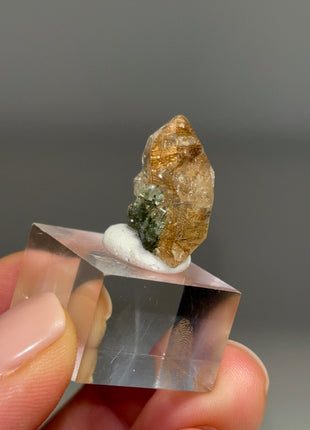 Rutile Green Chlorite Quartz - From Himachal Pradesh, Himalayas