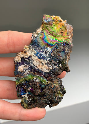 Very High Grade Rainbow Goethite Lot 🌈 From M. San Valentin, Spain 9 Pieces !