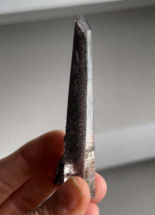 New ! Glittery Hematite Lithium Phantom Quartz