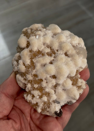 New ! Okenite Snowballs with Orange Stilbite