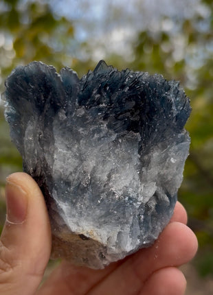 Blue Barite - From Cavnic mine, Romania