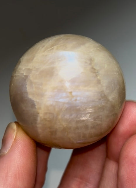 Flashy Rainbow Moonstone Sphere