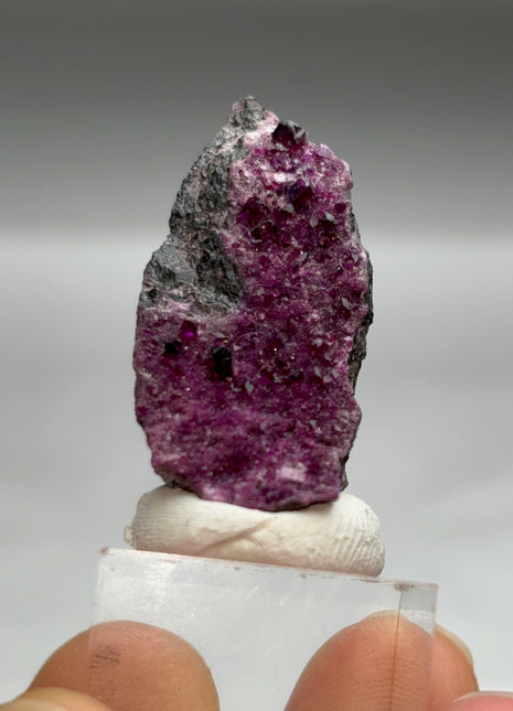 Purple Red Kammererite Specimen
