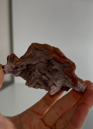 Unusual ! Amethyst after Chalcedony Specimen PM0966
