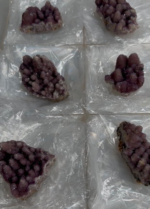 6 Pieces ! Bubblegum Amethyst Lot !